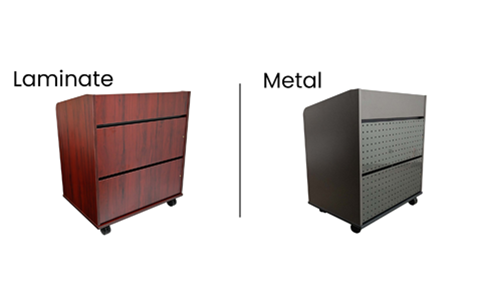 Modesty Panel Style- Standing Height Lecterns