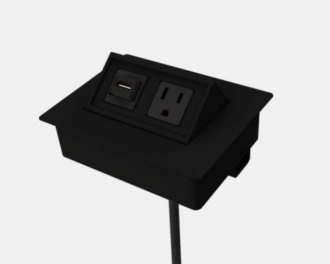 Pop Up Power/USB Charging Center
