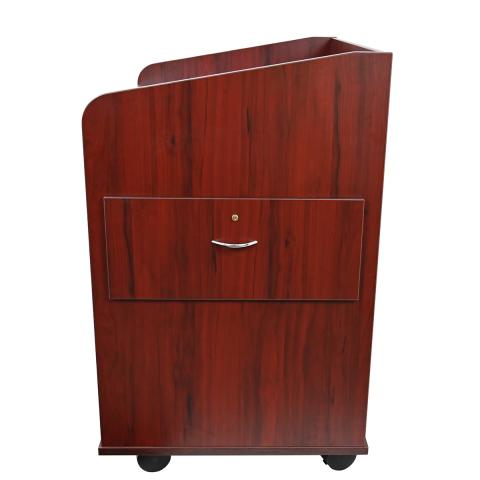 Privacy Side Lectern-Pull-OutShelf-EmpireMahogany-SideView2.jpg