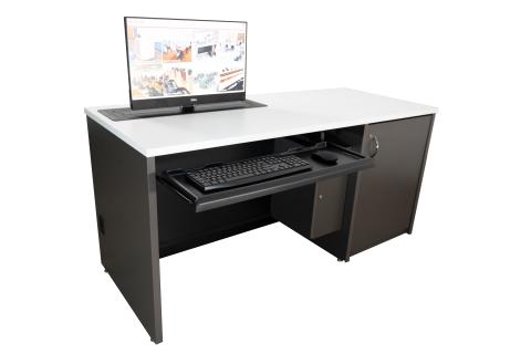 Seated Height AV Lectern / Trolley