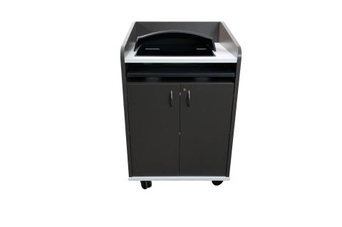 Privacy Sides AV Lectern_Downview_Privacy Visor
