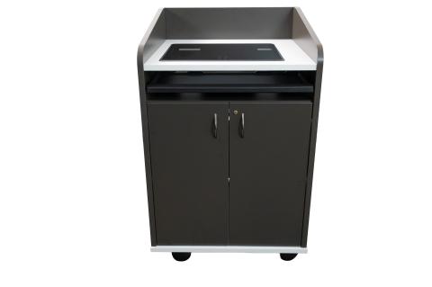 Privacy Sides AV Lectern_Downview