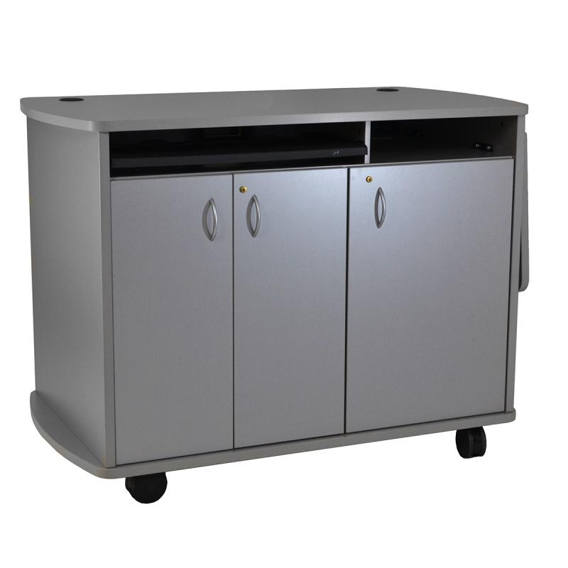 Standing Height Lectern Curved Top and Bottom