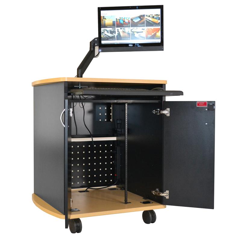 Curved Top AV Lectern - ASMA